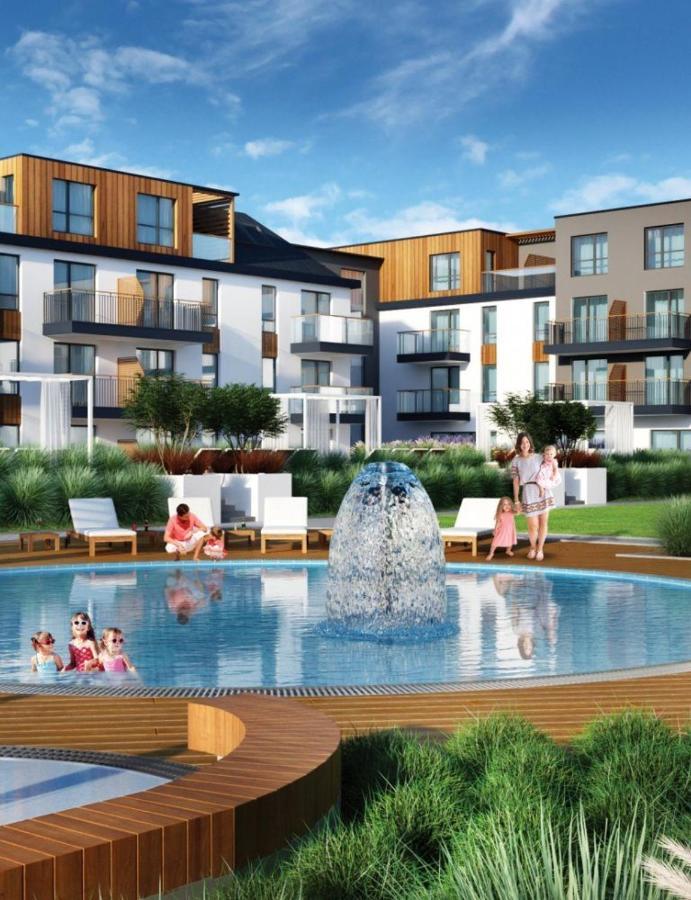 Bel Mare Patio And Garden C106 Apartman Miedzyzdroje Kültér fotó